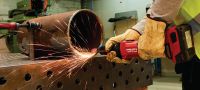 Flying sparks safety e-learning Online training course providing practical knowledge on the risks caused by flying sparks from angle grinders, and how to help prevent them Applications 1