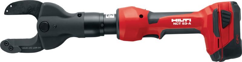 NCT 53-A Cu/Al cable cutter Cordless inline copper and aluminum cable cutter with high cutting capacity up to 2 / 50 mm diameter