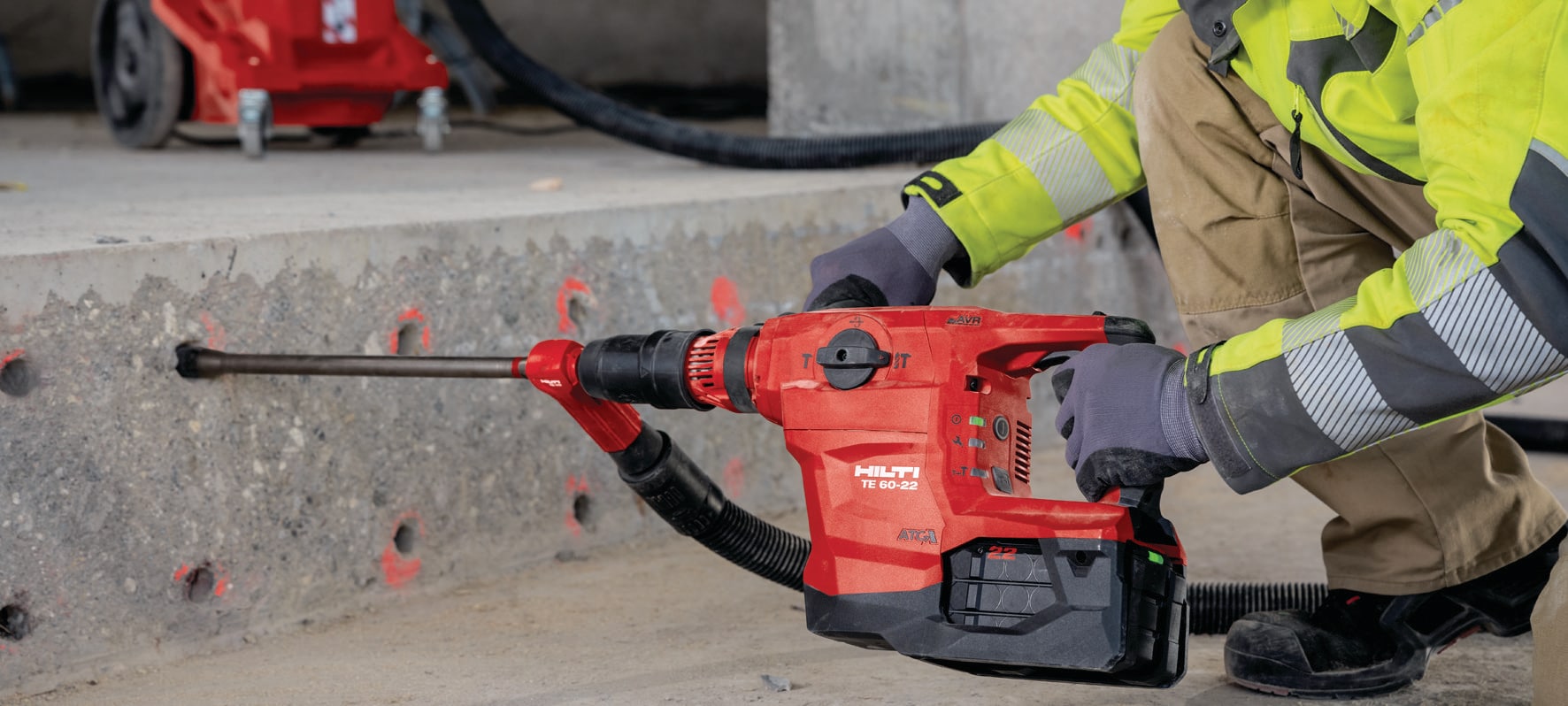 TE 60-22 Cordless rotary hammer - Cordless SDS Max Rotary Hammers - Hilti  USA