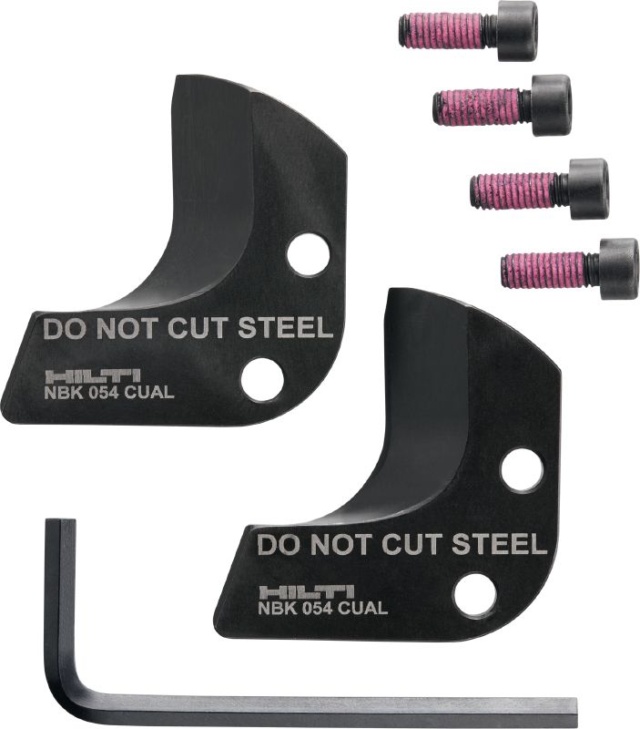 Cable cutter blade kits Self-service replacement blade kits for cordless cable cutting tools