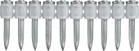 X-U MX Steel/concrete nails (collated) High-performance collated nails for fastening to concrete and steel using powder-actuated tools
