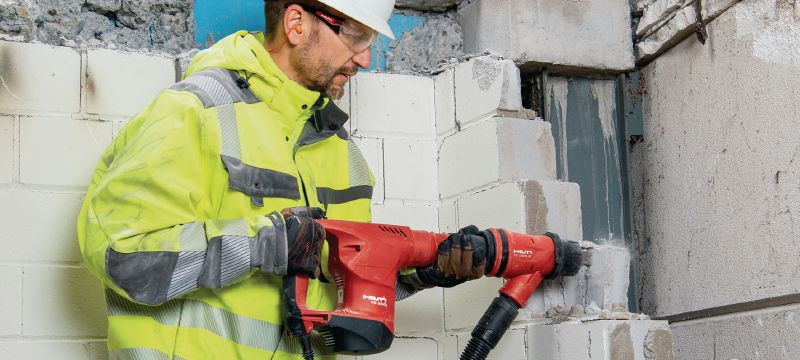 TE 500 SDS Max demolition hammer Robust SDS Max (TE-Y) demolition hammer for light-duty chiseling in concrete and masonry Applications 1