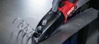 SSH 6-22 Cordless metal shears Cordless double cut shear for fast cuts in sheet metal and profiles up to 2.5 mm│12 Gauge - with Hilti SSH CS blades included (Nuron battery platform) Applications 3