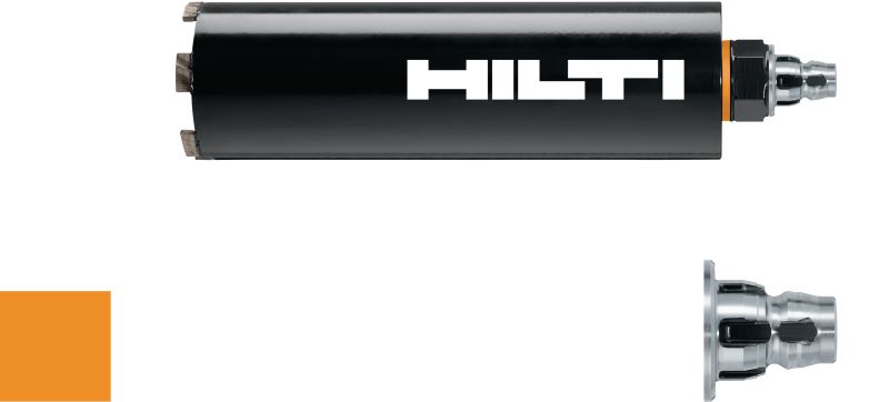 SP-L masonry core bit (inch, BI) Premium core bit for coring in all types of masonry – for <2.5 kW tools (incl. Hilti BI quick-release connection end)