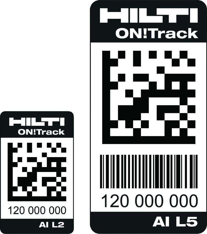 AI L2 and AI L5 ON Track Tags Hilti USA