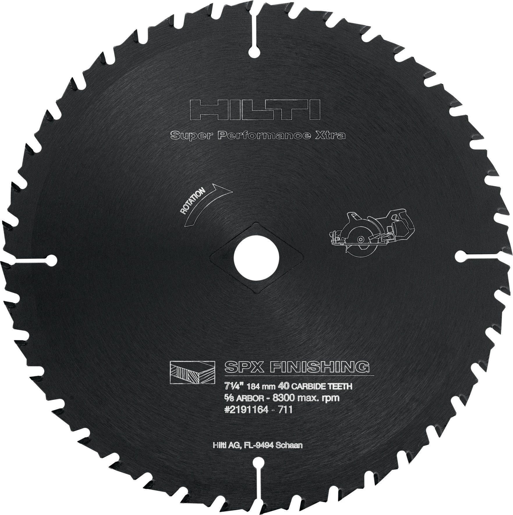 Wood fine finish circular saw blade (CPC) Saw blades Hilti USA
