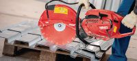 DSH 700-X Gas cut-off saw Versatile rear-handle 70 cc gas saw with auto-choke – cutting depth up to 5 with a 14 blade Applications 4