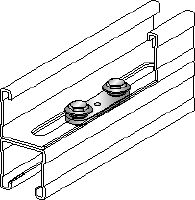 MQZ Galvanized channel tie to create double channels