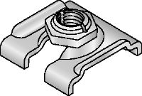 MH-SLT Speed lock trapeze hanger Slotted washer and split nut for quick installation of trapeze hangers