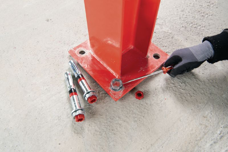 HSL4-B Heavy-duty wedge anchor Ultimate-performance heavy-duty torque-controlled wedge anchor with approvals for concrete (carbon steel) Applications 1
