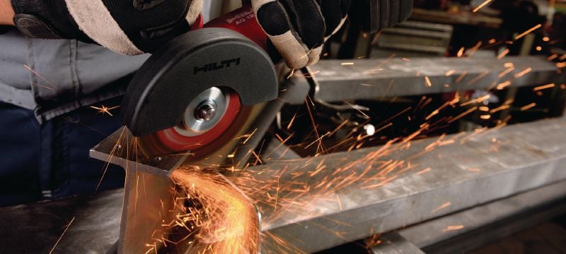 AC-D SPX Type 1 Cut-off wheel Ultimate-performance Zirconium cut-off wheel for precise, low-vibration metalwork using an angle grinder – recommended for stainless steel Applications 1