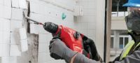 TE-C TI Tile chisels Self-sharpening SDS Plus (TE-C) tile chisels for scraping away surface materials Applications 1