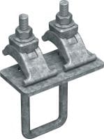 MT-BC-GS T OC Beam clamp Beam clamp for fastening MT-70 and MT-80 girders to steel beams, for outdoor use with low pollution