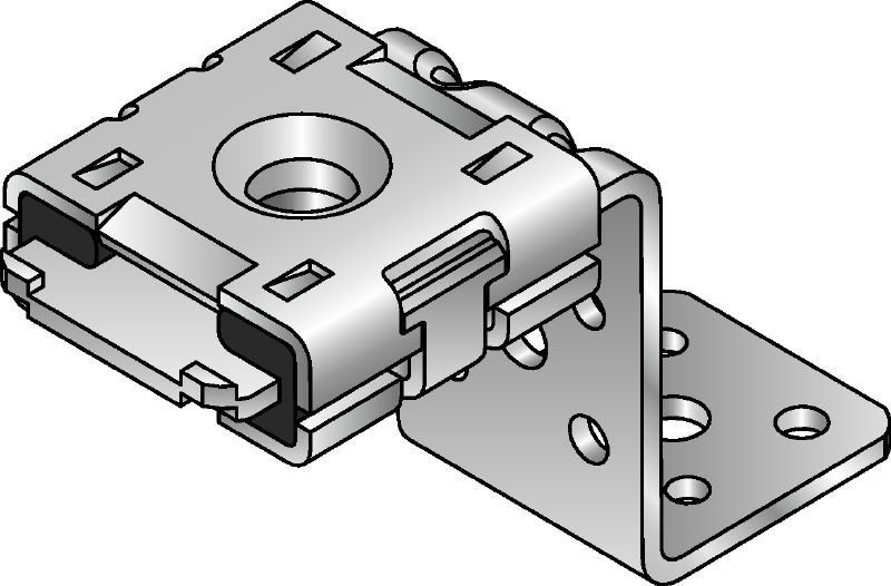 MVA-ZP ventilation support Galvanized air duct bracket for fastening heavy ventilation ducts overhead