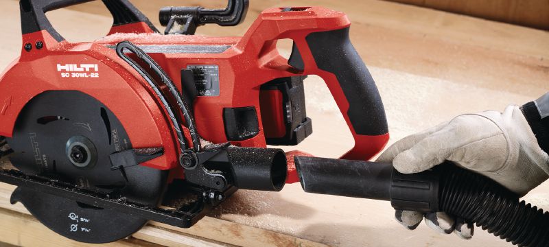 Dust extr. hood SC 30WL-22  Applications 1