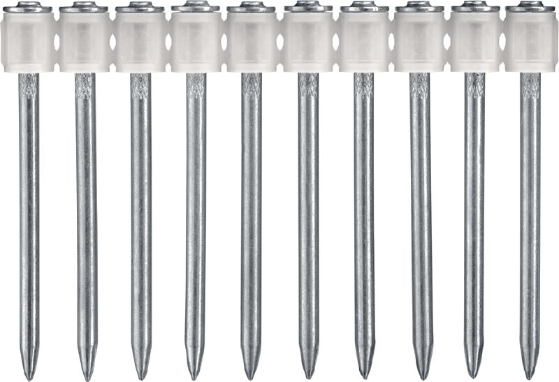 X-C MX Concrete nails (collated) Premium collated nails for fastening to concrete using powder-actuated tools