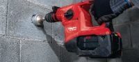 TE 30-22 Cordless rotary hammer Powerful cordless SDS Plus (TE-C) rotary hammer with Active Vibration Reduction and Active Torque Control for concrete drilling and chiseling (Nuron battery platform) Applications 4