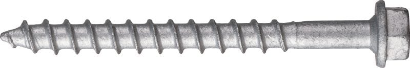 Kwik-Con+ Torx hex head Screw anchor High-performance screw anchor for concrete and masonry (carbon steel, hex head)