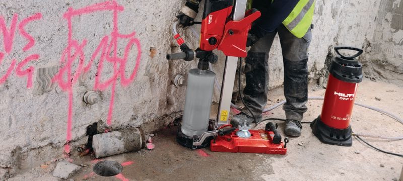 P-U core bit (inch, BI) Standard core bit for coring in all types of concrete – for all tools (incl. Hilti BI quick-release connection end) Applications 1