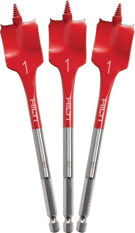 WDB-S Spade bit Spade bit for fast drilling of shallow holes in wood