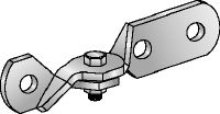 SH Seismic hinge connectors for bracing the strut channels against lateral loads