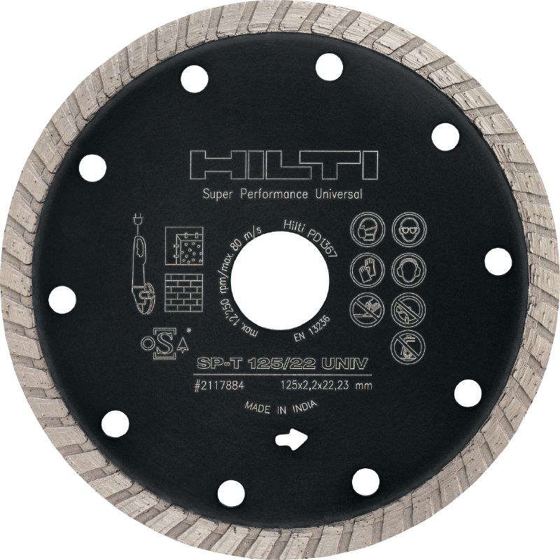 Details about   Hilti DS-CP 12 inch GP Turbo Concrete Cutting Disc 12" Diameter 281293 Blade 