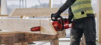 SCN 60-22 Cordless chainsaw 16” | 40cm battery chainsaw for wood demolition and cutting wood beams, CLT, and timber (Nuron battery) Applications 1