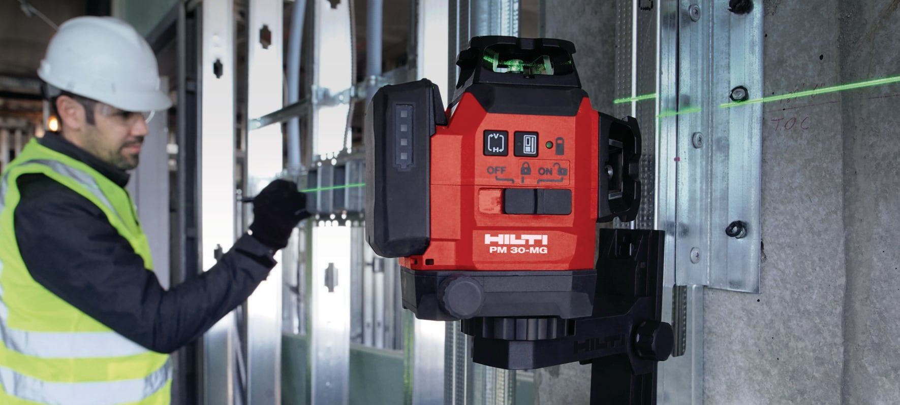 PM 30-MG Multi-line laser - Cordless Measuring Tools - Hilti USA