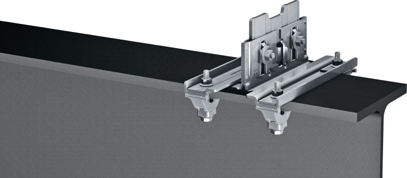 MP-PS Weldable pipe shoe Pipe shoe with weldable pipe interface and height and slope adjustability in heavy industrial applications with outer pipe diameters of 21-328 mm (1/2 to 12)