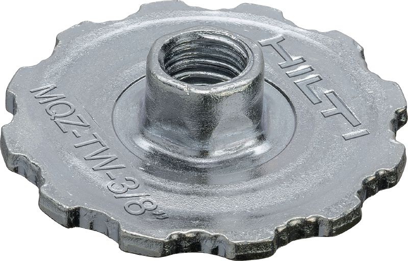 MQZ-TW Trapeze Wheel Ultimate galvanized adjustable channel plate for trapeze applications