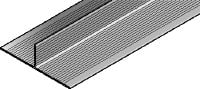 MFT-T Rail T-shaped aluminum rail for assembling vertical and horizontal façade panel substructures