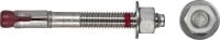 Kwik Bolt TZ Wedge anchor SS316 Ultimate-performance wedge anchor with approvals for cracked concrete and seismic (A4 stainless steel)