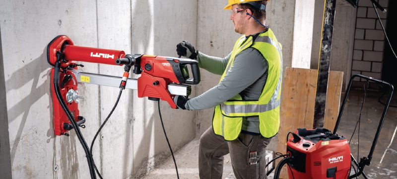 Taladro de diamante DD 150-U - Accesorios y máquinas de taladro con  diamante - Hilti Española