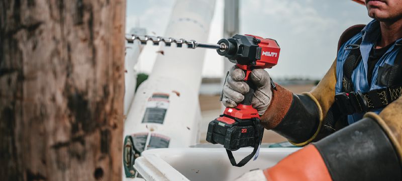 SID 8-22 7/16“ Impact Driver Ultimate class cordless impact driver for large diameter drilling and fastening Applications 1