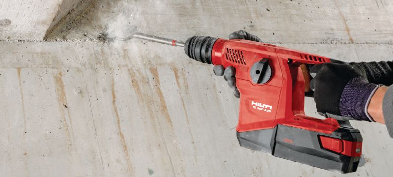 TE 300-A36 SDS Plus breaker Light SDS Plus (TE-C) cordless chipper for surface corrections on concrete and masonry Applications 1