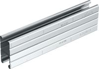 HS Stainless steel back-to-back (B2B) strut channels for medium-duty applications 1-5/8 - 12 ga