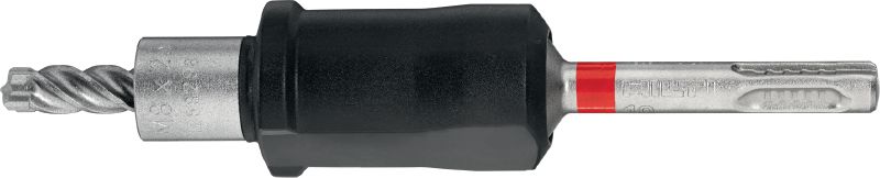 2-in-1 HDI Short version Setting tool for HDI anchors with an integrated SDS Plus (TE-C) stop hammer drill bit