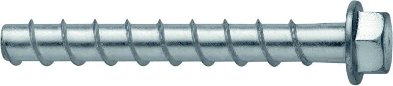 KH-EZ Screw anchor Ultimate screw anchor for quicker and more economical fastenings to concrete and grout-filled CMU (carbon steel, hex head)