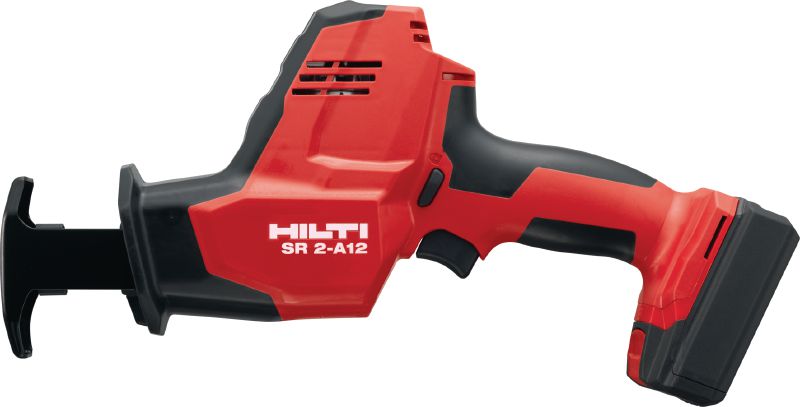 SR 2-A12 Reciprocating saw Cordless 12V reciprocating saw engineered for light-duty demolition and cutting to length, especially in hard-to-reach places