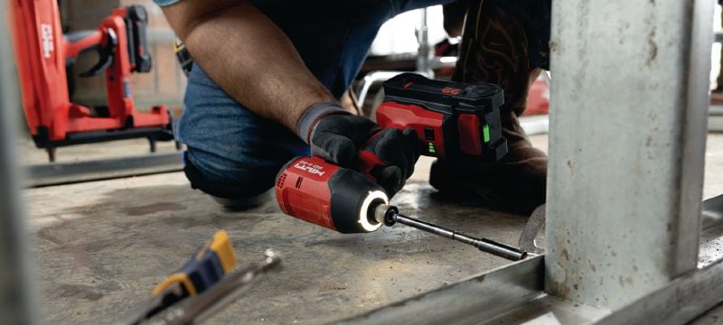 SID 6-22 Cordless impact driver Power-class brushless cordless impact driver with the high speed and ergonomics needed to save you time on high-volume fastening jobs (Nuron battery platform) Applications 1