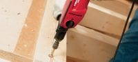 UD 16 Drill driver Corded two-speed, high-torque drill driver for wood applications Applications 3