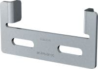 MT-FPS-G Pipe shoe guide Adjustable guiding bracket for fastening MP-PS pipe shoes to Hilti MT modular girders