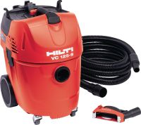 4.5 cutting hood + VC 125-9 vacuum 
