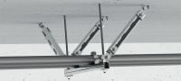 MQS-RH Retrofit hinge Seismic retrofit hinge for attachment to threaded rod Applications 2