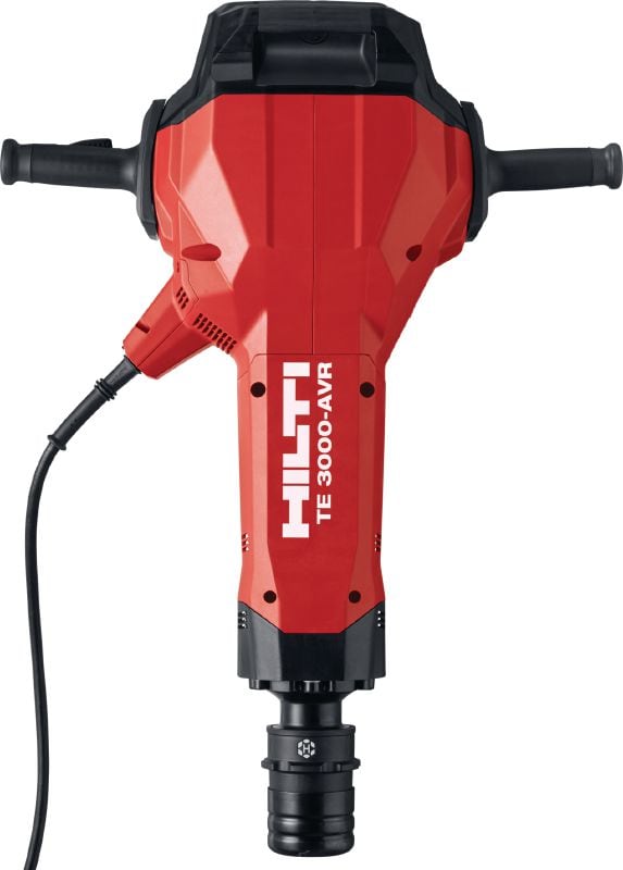 TE 3000-AVR Heavy-duty electric jackhammer - Corded Demolition Hammers &  Breakers - Hilti USA