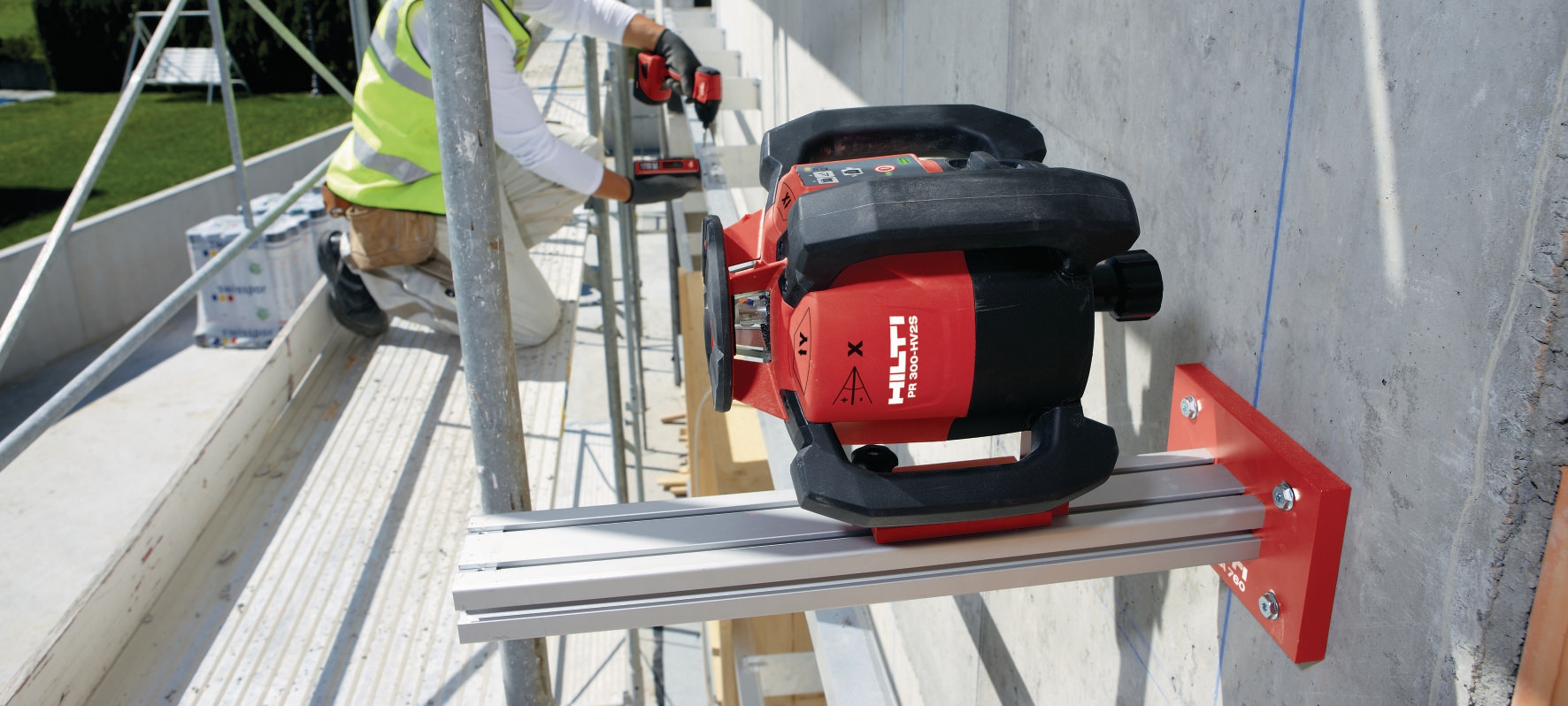 PR 30-HVS A12 Outdoor rotating laser level - Laser layout PR 30-HVS A12 Outdoor rotating laser level - Laser layout