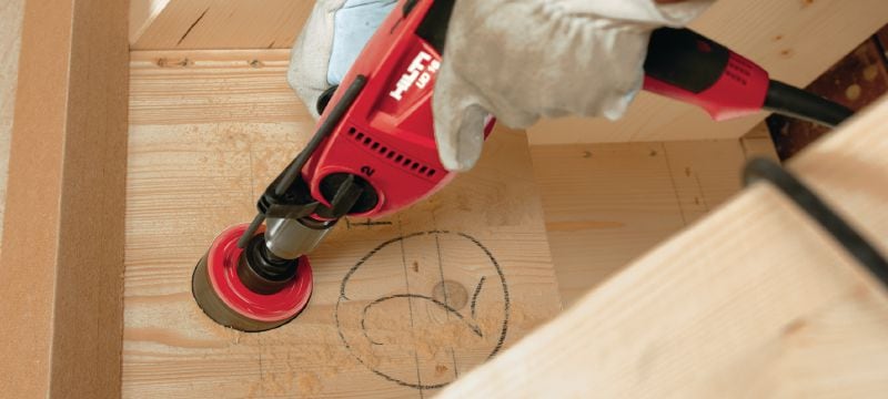 UD 16 Drill driver Corded two-speed, high-torque drill driver for wood applications Applications 1