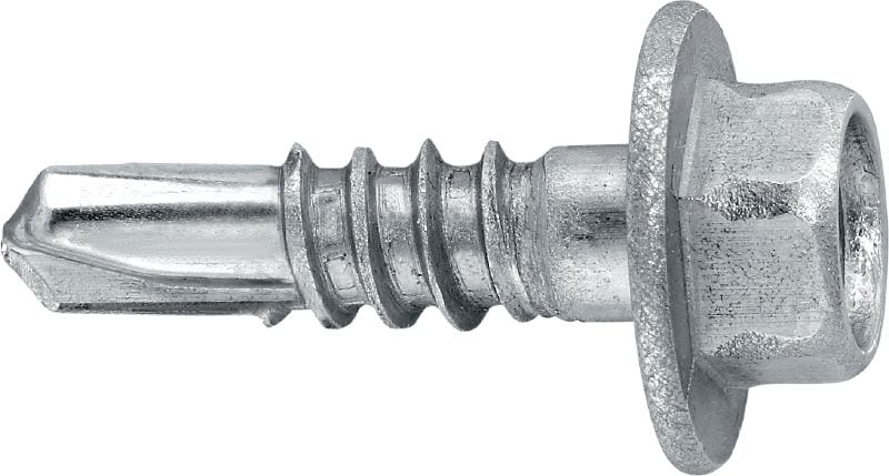 S-AD 12-14 HWH #3 SS304 Self-drilling metal screws Self-drilling screw (A2 stainless steel) without washer for DBV (drained & back-ventilated) rainscreen façade installation (up to 0.16 inch)
